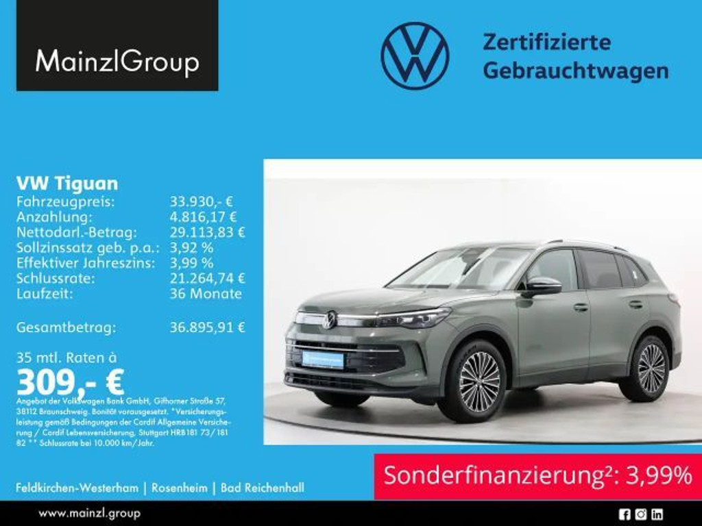 Volkswagen Tiguan 2025 Benzine