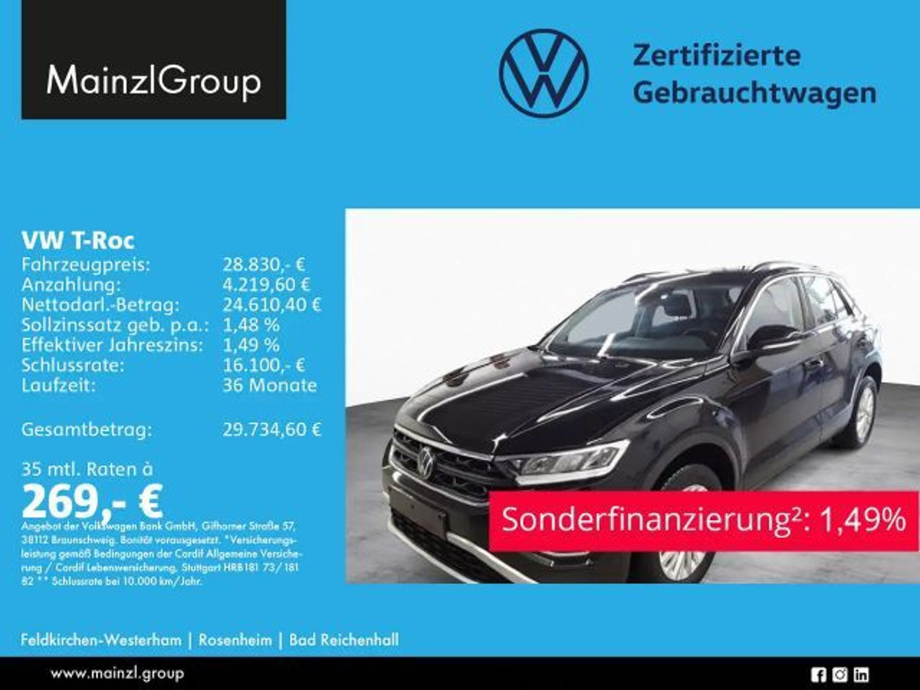 Volkswagen T-Roc 2025 Benzine