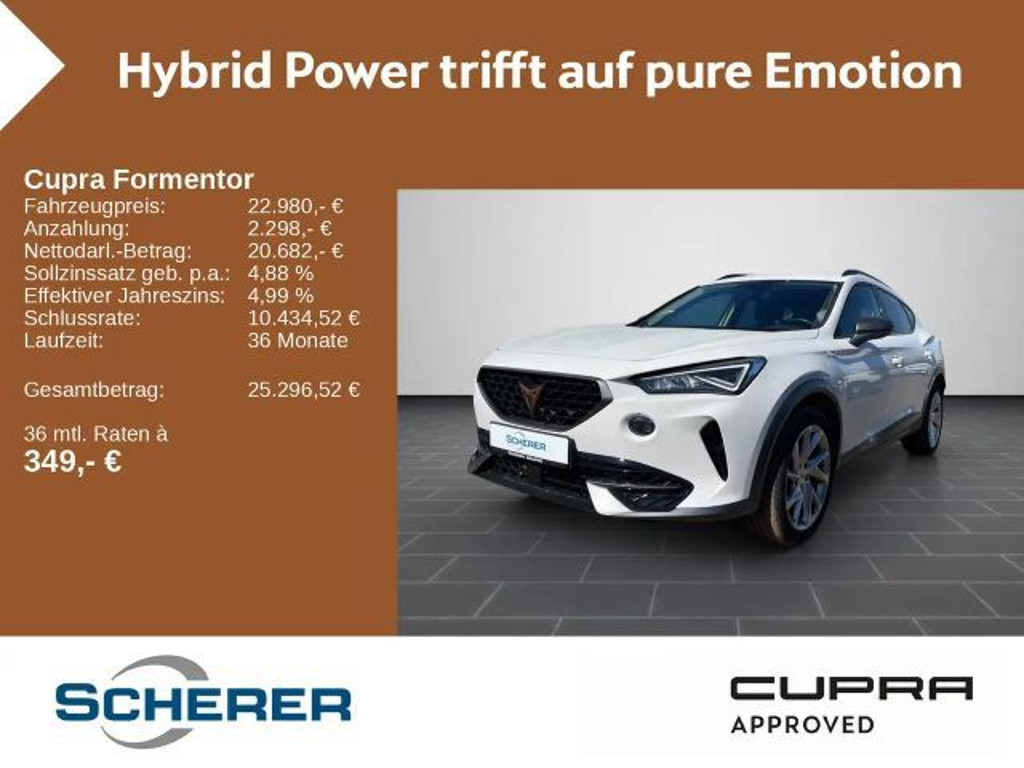 Cupra Formentor 2022 Hybride Benzine