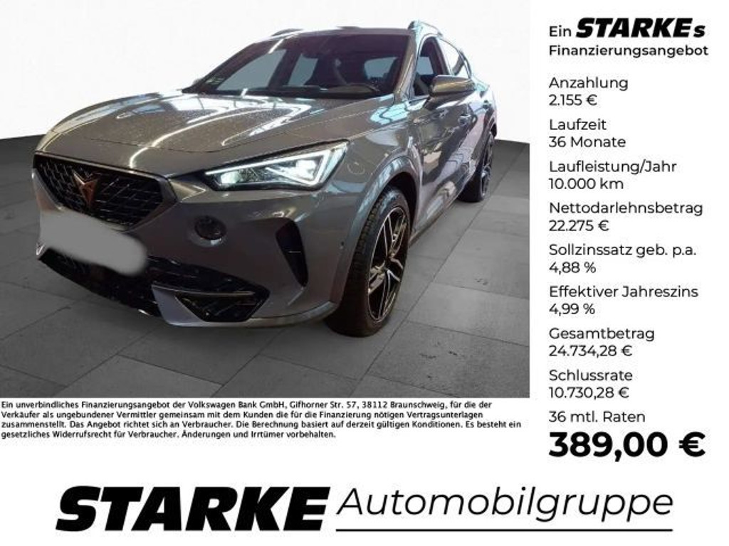 Cupra Formentor 2022 Hybride Benzine