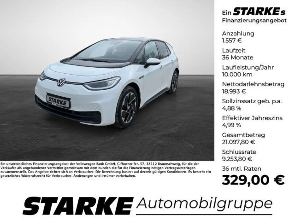 Volkswagen ID.3 2022 Elektrisch
