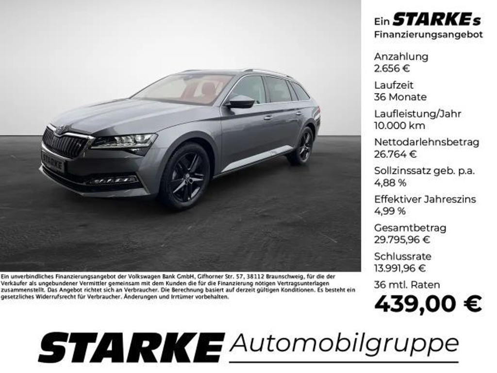 Skoda Superb 2022 Hybride Benzine
