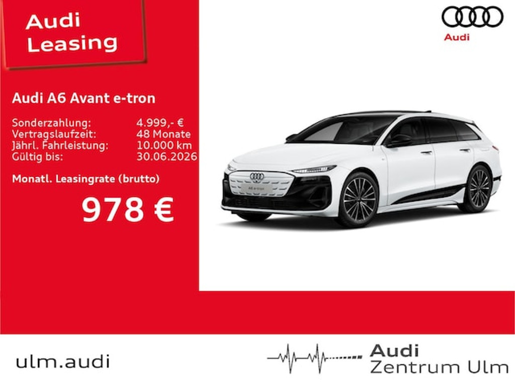 Audi A6 e-tron 2026 Elektrisch