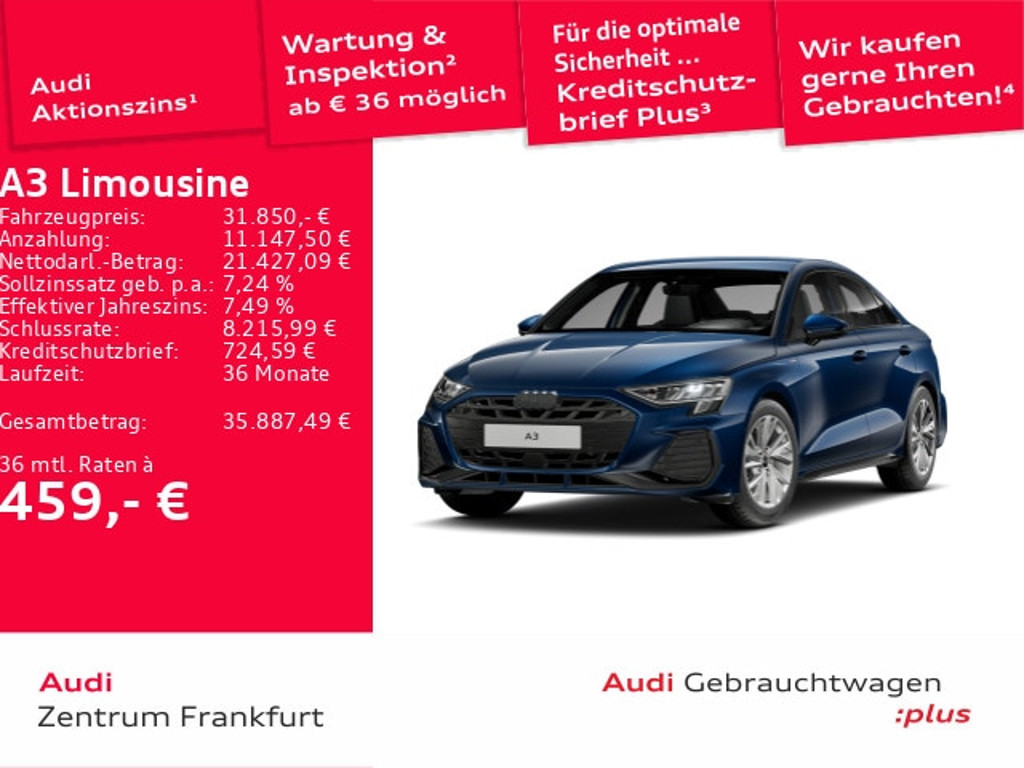 Audi A3 2025 Benzine
