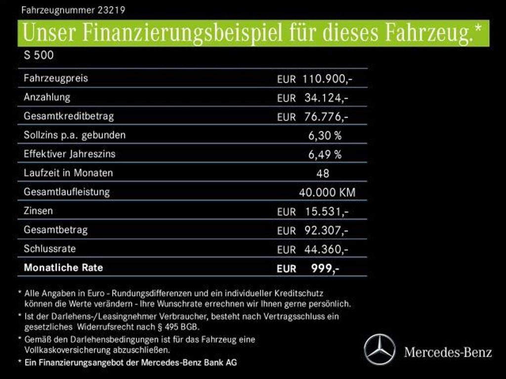 Mercedes-Benz S-Klasse
