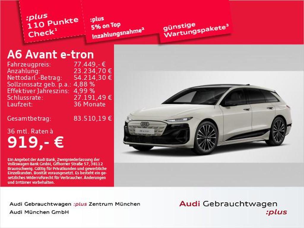 Audi A6 e-tron 2025 Elektrisch