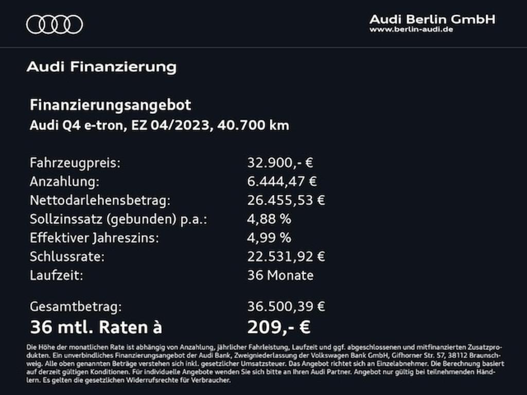 Audi Q4 e-tron