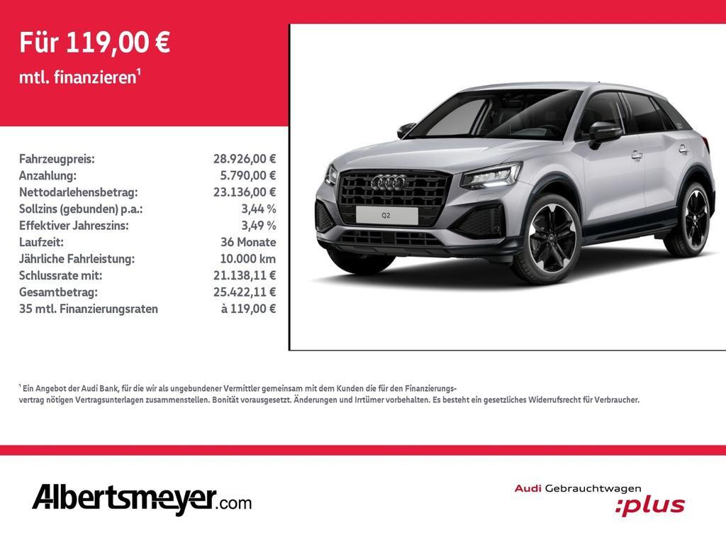 Audi Q2 2025 Benzine