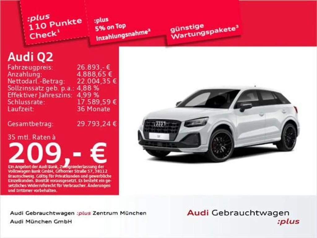 Audi Q2 2022 Benzine