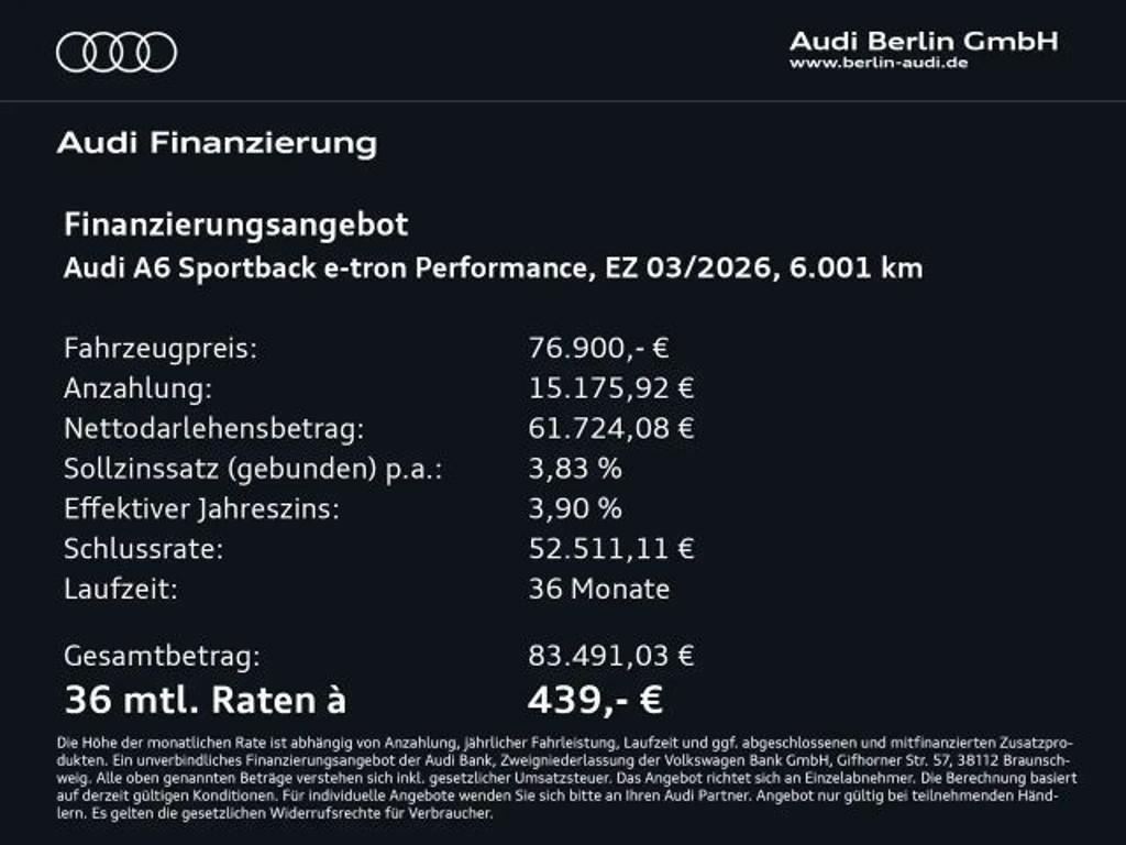 Audi A6 e-tron