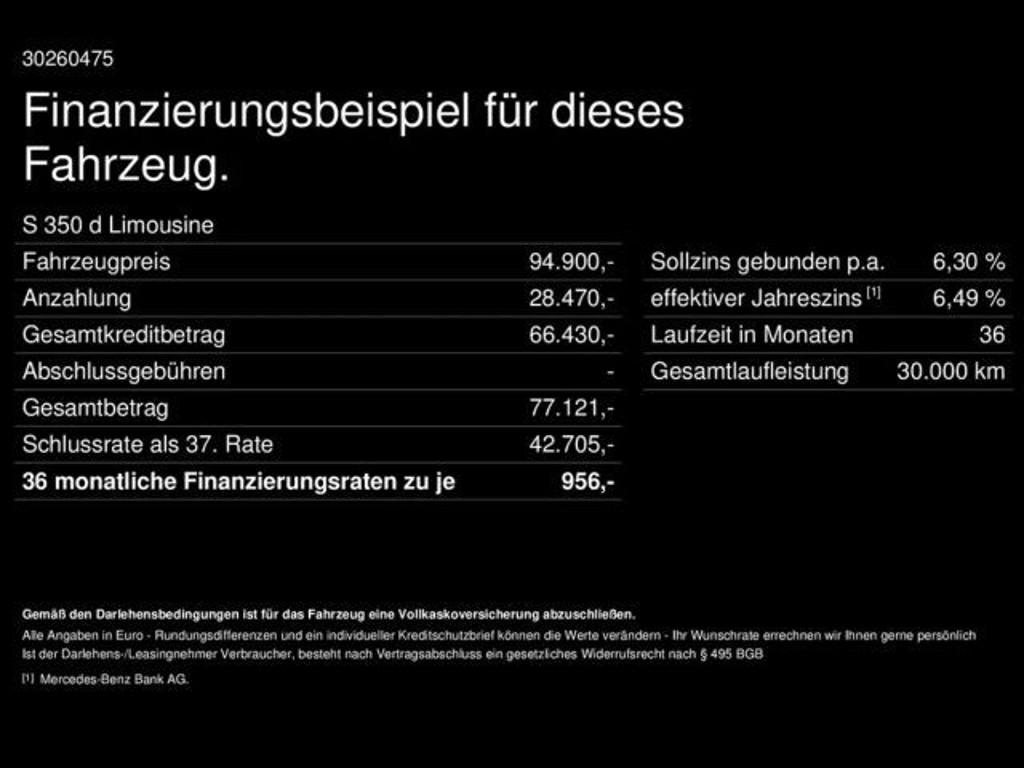 Mercedes-Benz S-Klasse