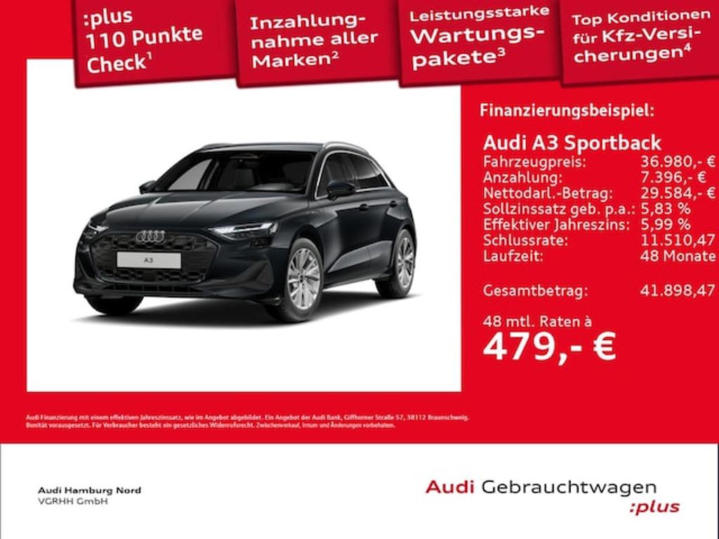 Audi A3 2025 Hybride Benzine