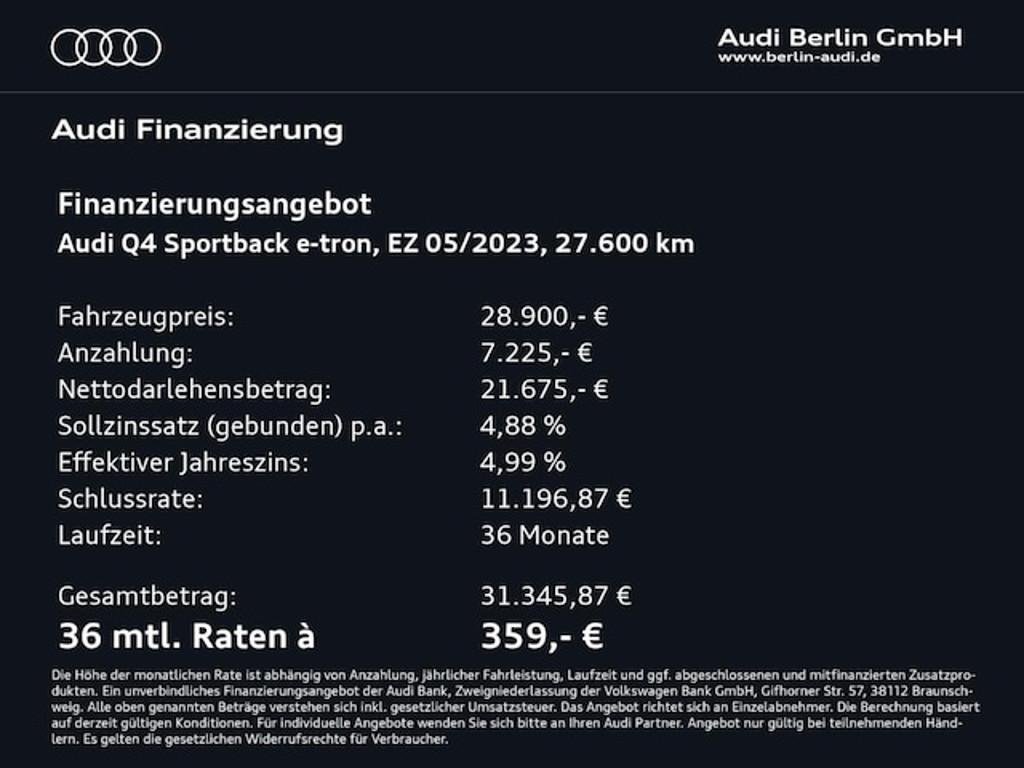 Audi Q4 e-tron