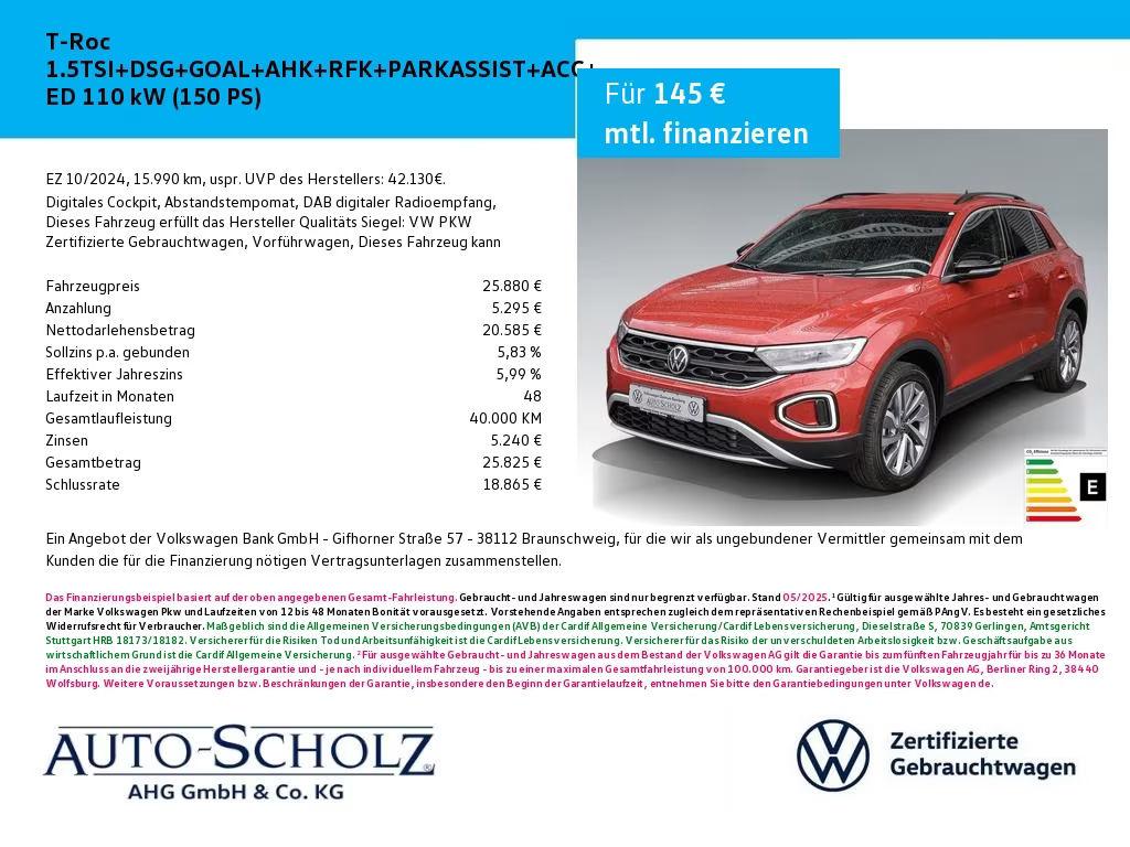 Volkswagen T-Roc 2024 Benzine