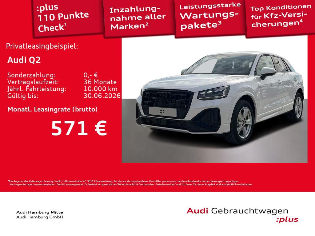 Audi Q2 2026 Benzine