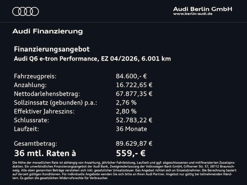 Audi Q6 e-tron