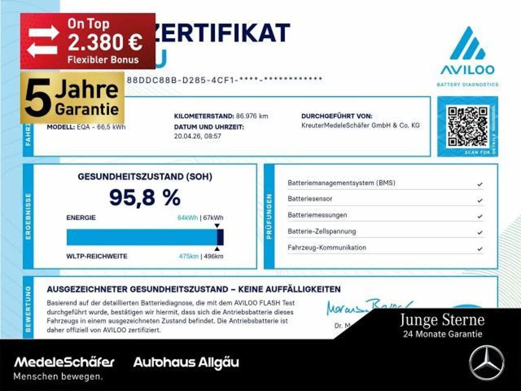 Mercedes-Benz EQA 2023 Elektrisch