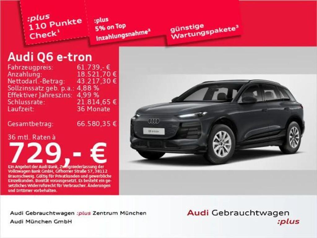 Audi Q6 e-tron 2025 Elektrisch