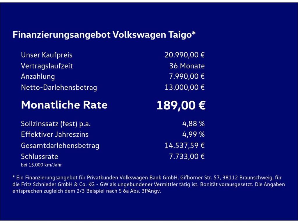 Volkswagen Taigo