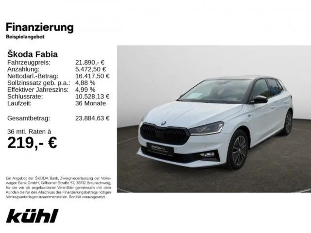 Skoda Fabia 2023 Benzine