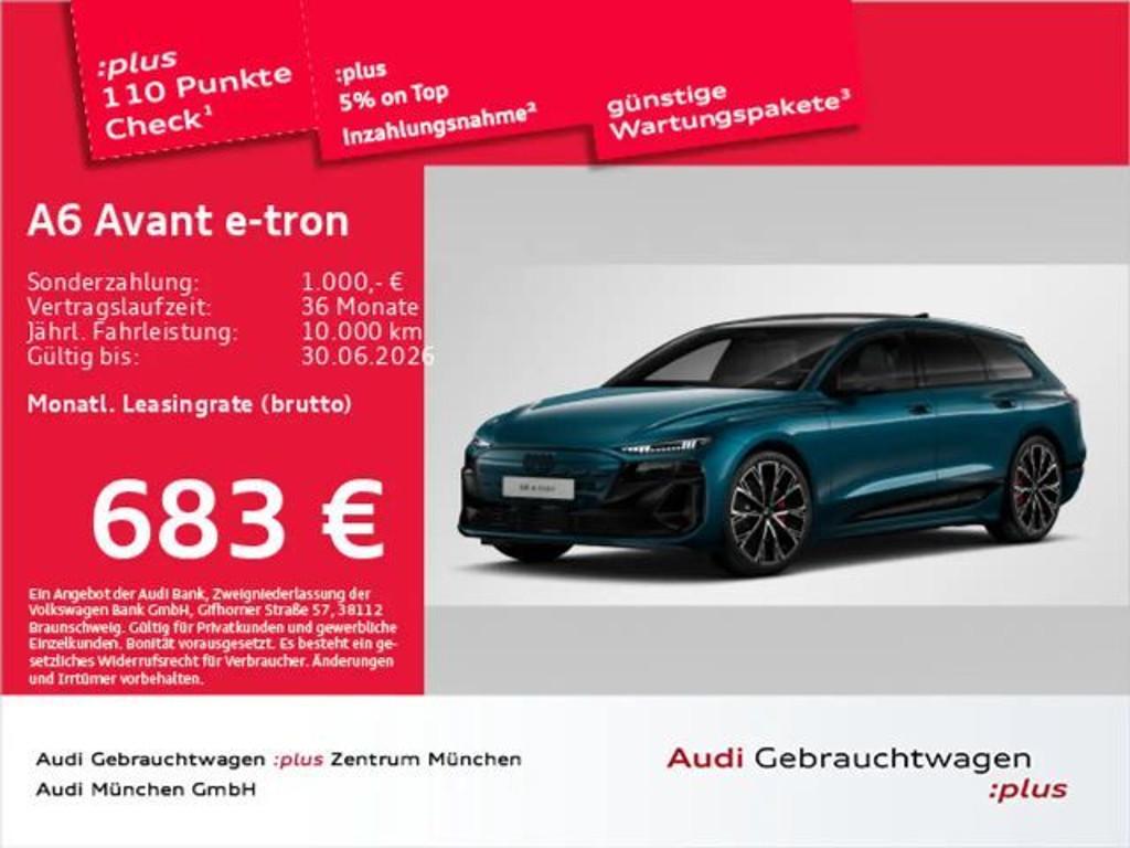 Audi A6 e-tron 2025 Elektrisch