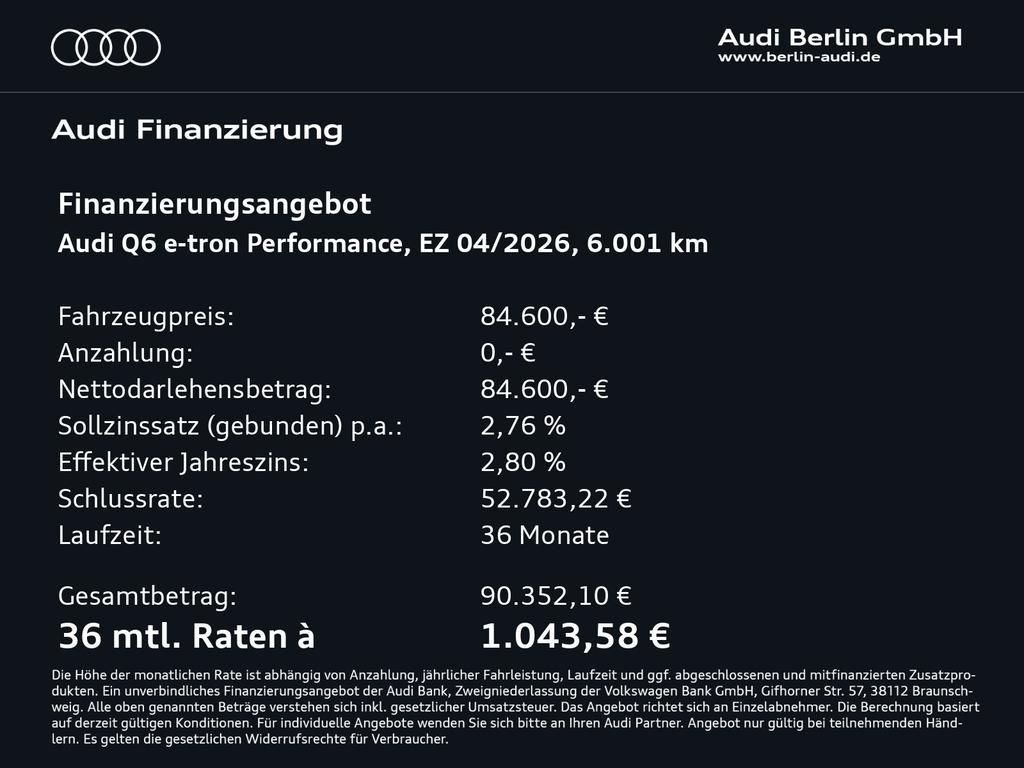Audi Q6 e-tron