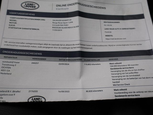 Land Rover Range Rover Sport