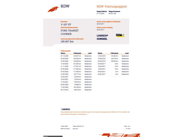 Ford Transit Courier