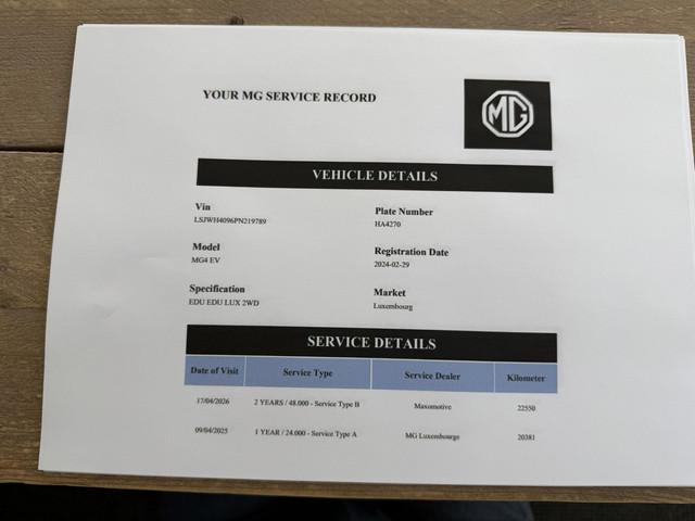 MG MG4 EV