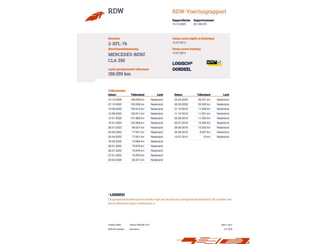 Mercedes-Benz CLA-Klasse