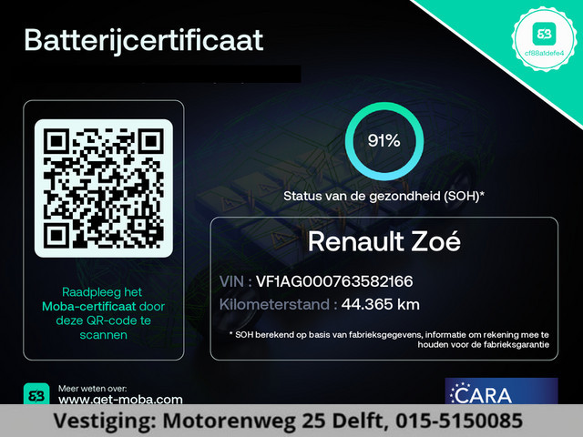 Renault ZOE 2019 Elektrisch