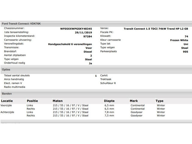 Ford Transit Connect