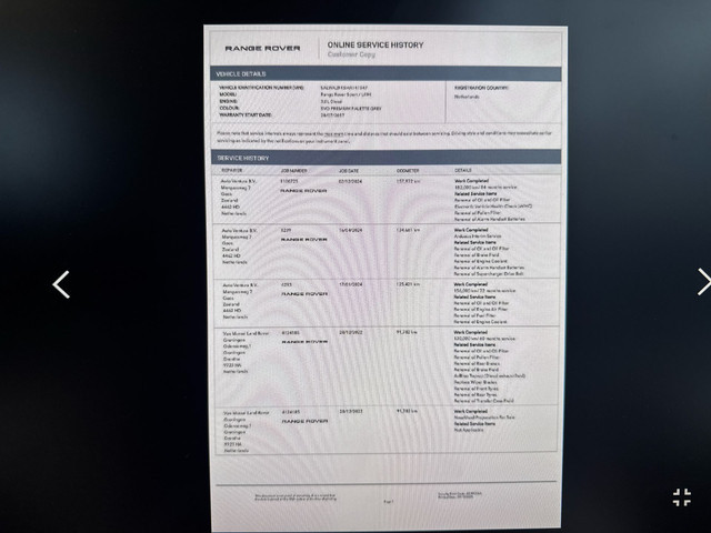 Land Rover Range Rover Sport