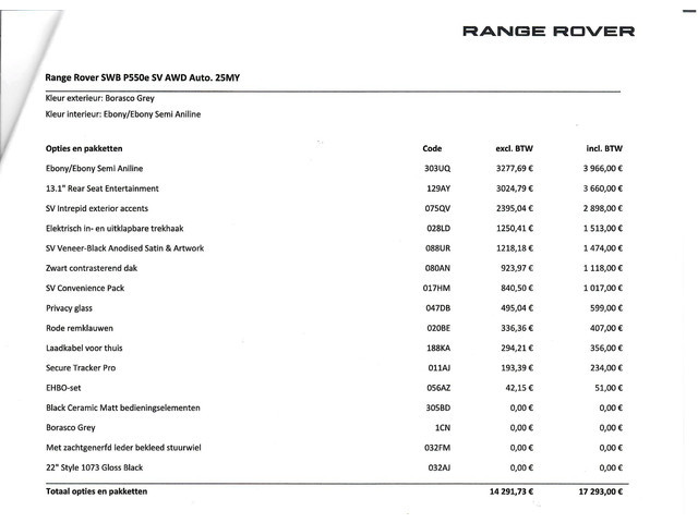 Land Rover Range Rover