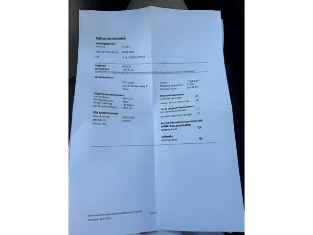 Mercedes-Benz A-Klasse