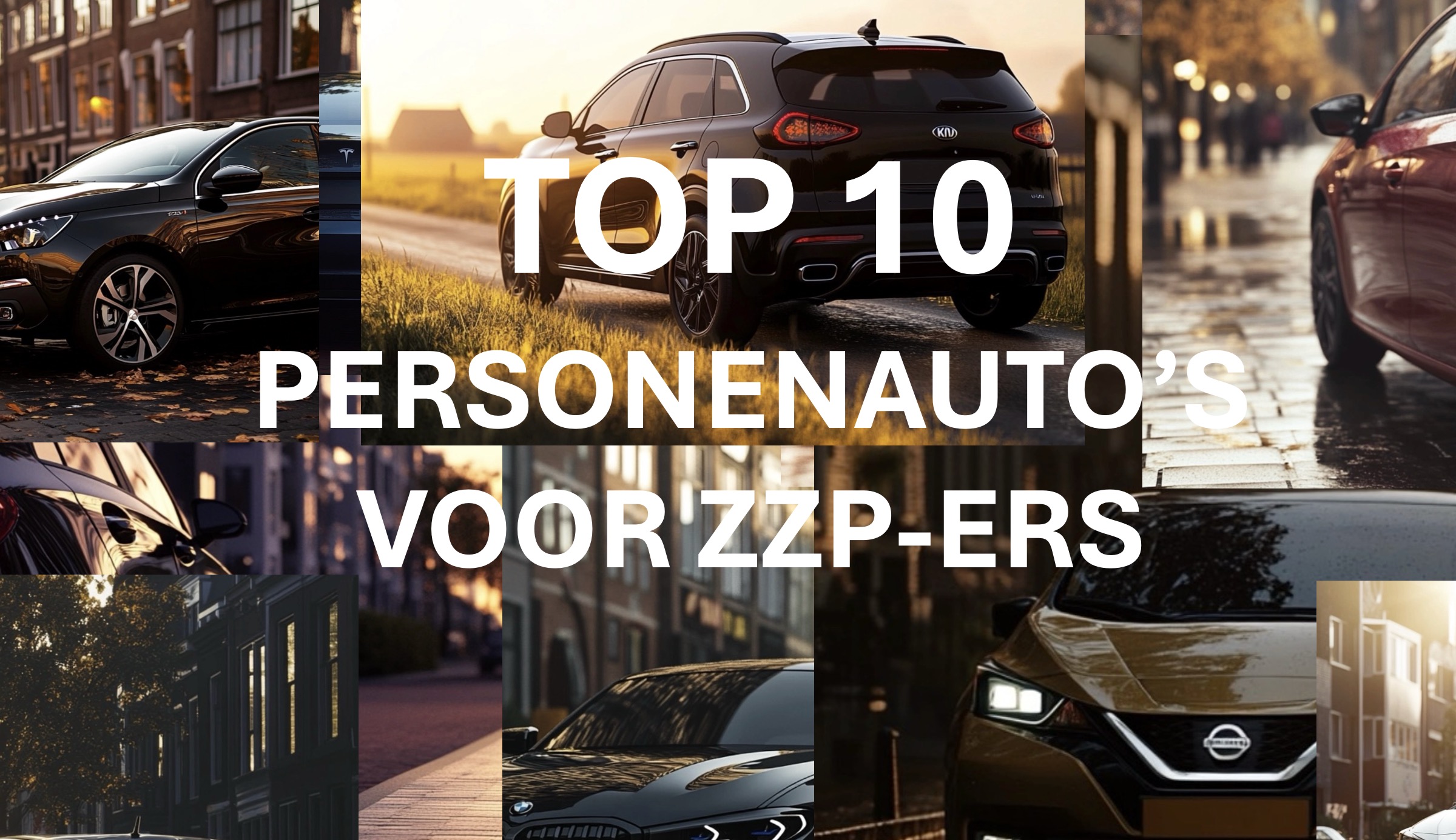 Top 10 personenauto's voor ZZP-ers