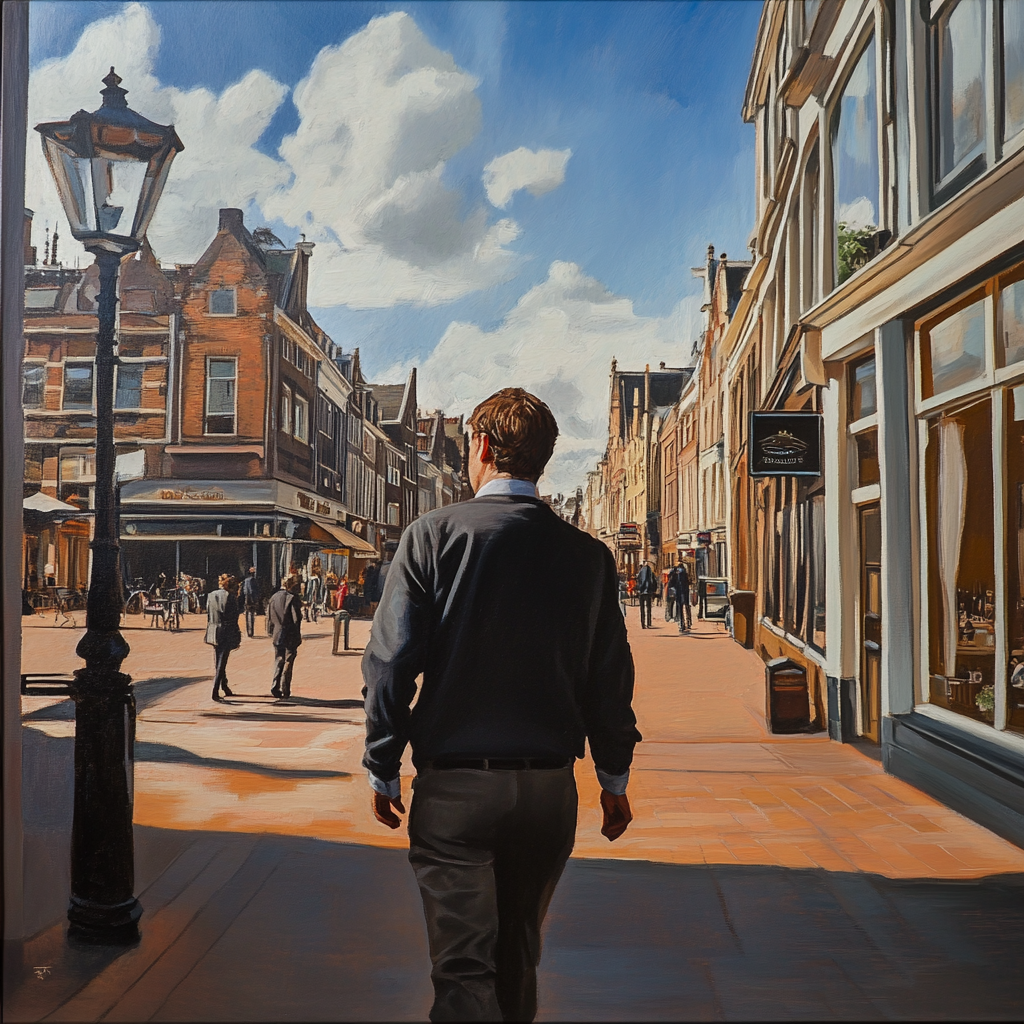 Financial lease ondernemer in de stad