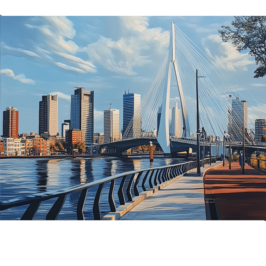 Rotterdam erasmusbrug financial lease