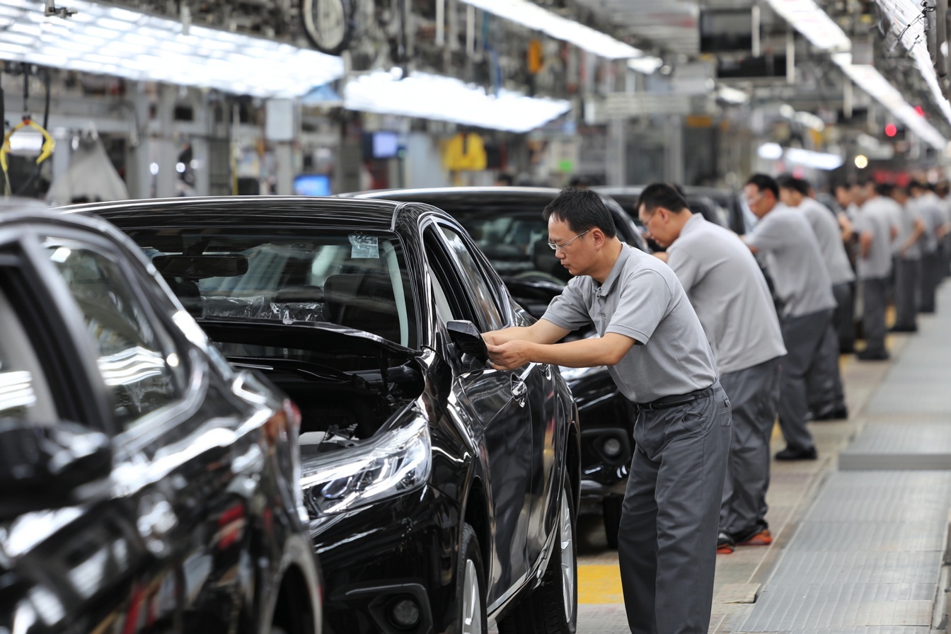 China produceert 3x zoveel auto's als de VS