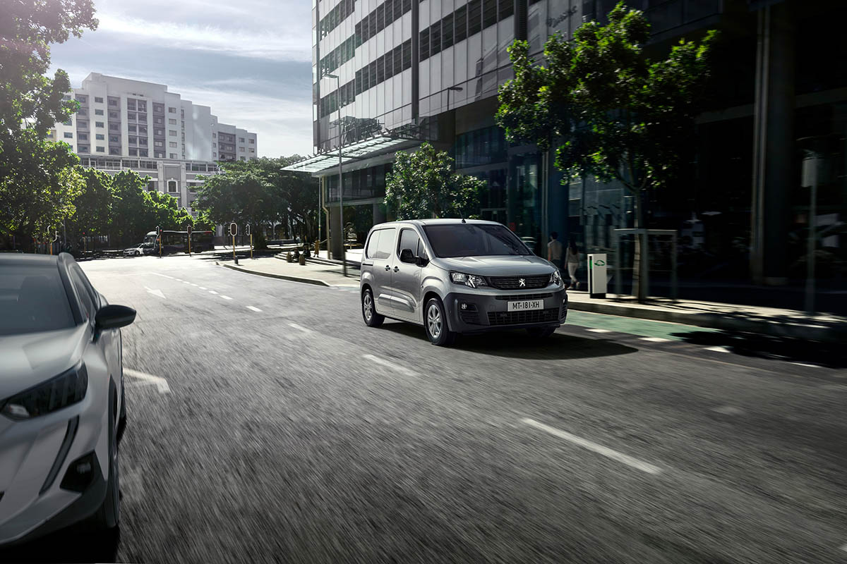 Peugeot introduceert de elektrische versie van de Peugeot Partner