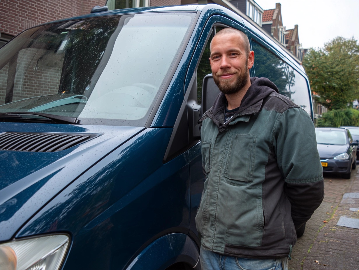 ondernemer-bij-bestelbus