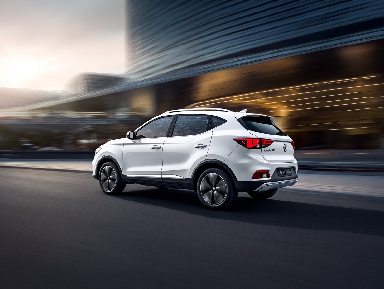 MG ZS EV Luxury buitenkans met leasevoordeel: € 415 per maand