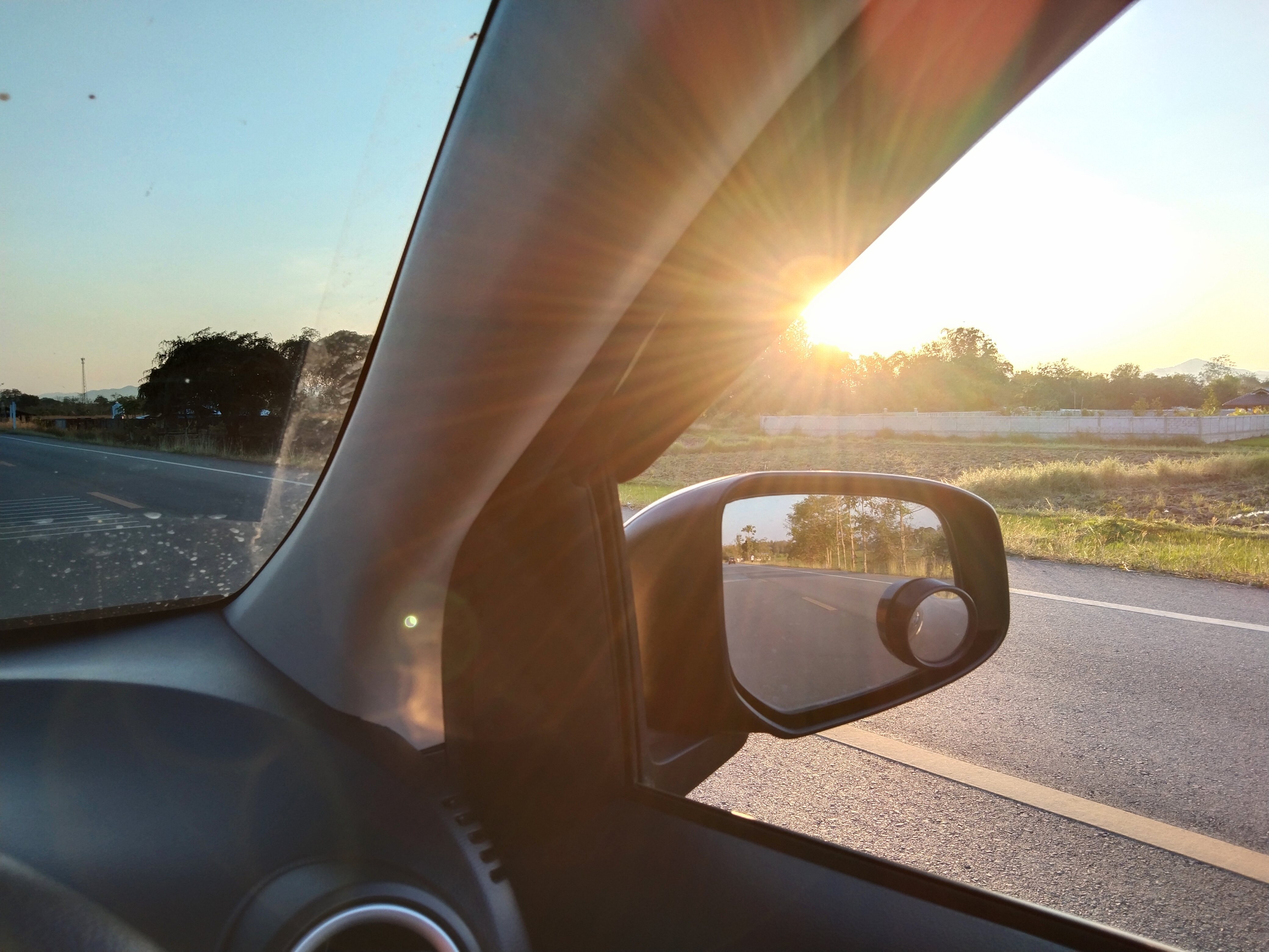 rijden met warmte